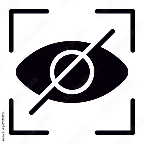 unseen glyph icon