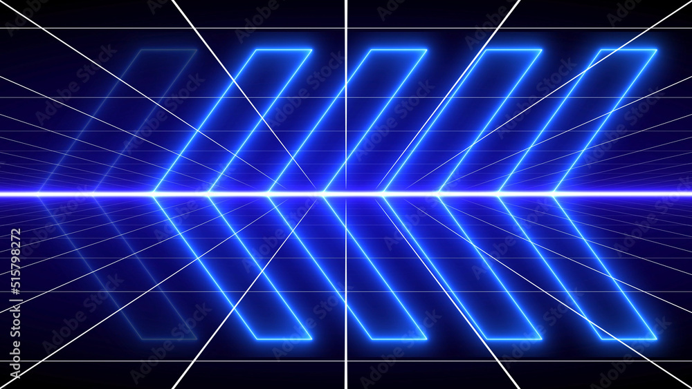 Fototapeta premium Vintage old style background 1980-1990 - 80s and 90s retro style - Retro computer or VHS effect