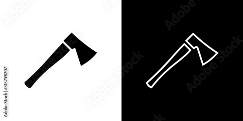 Modern axe icon
