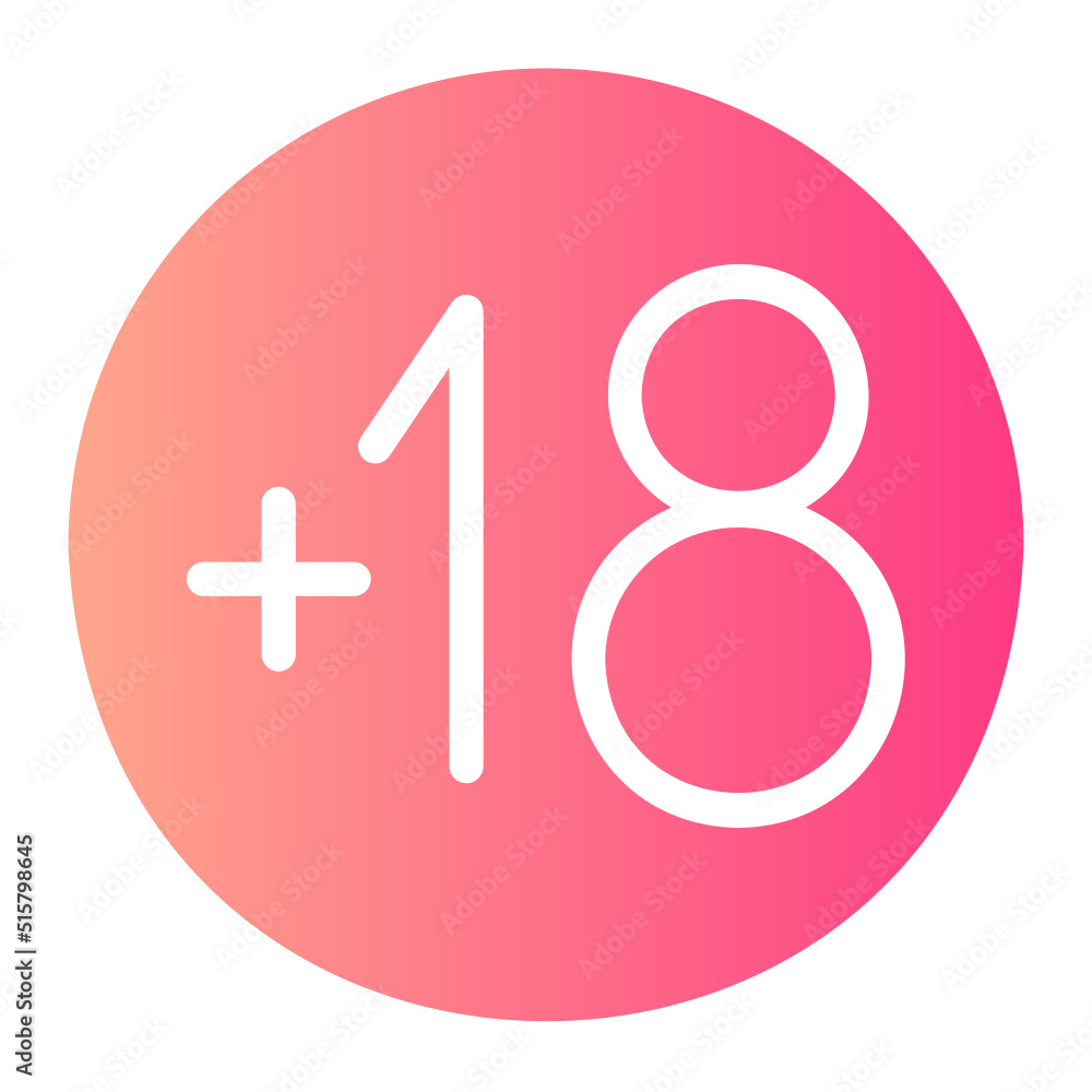 18 gradient icon 18 gradient icon