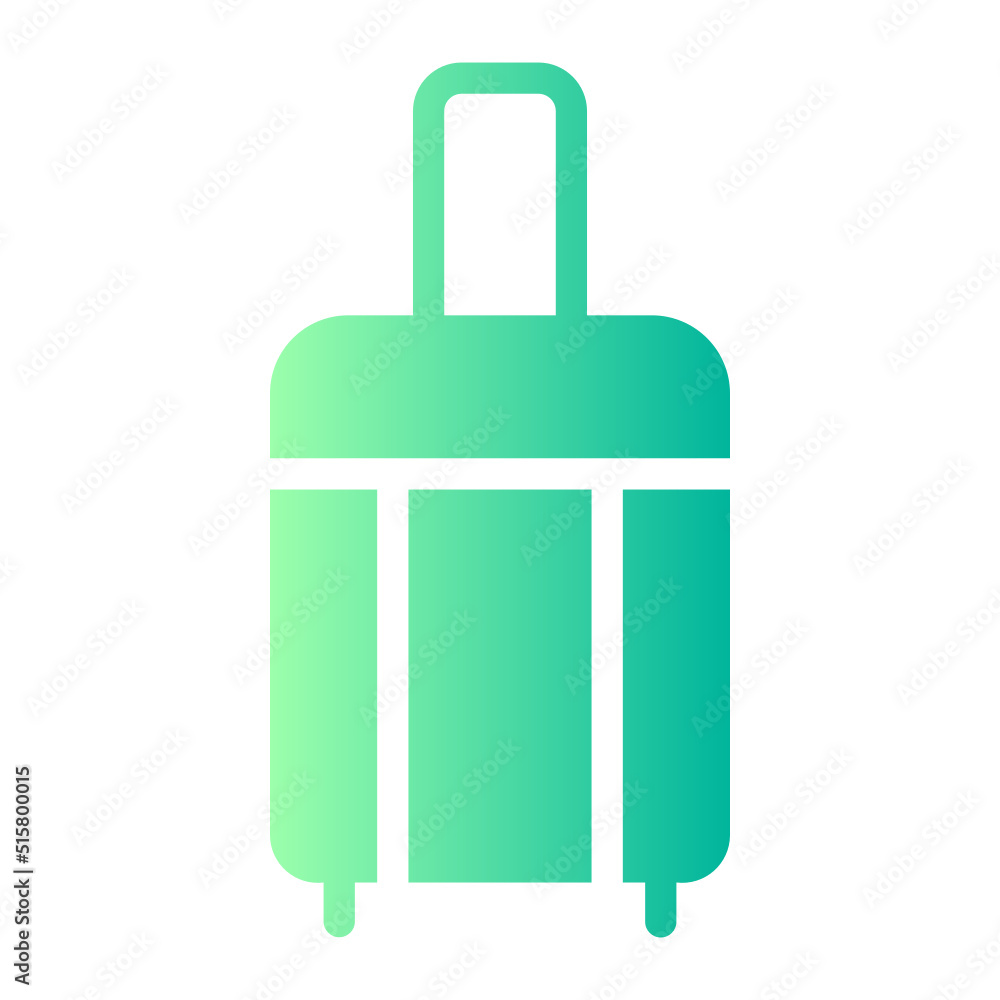 suitcase gradient icon suitcase gradient icon
