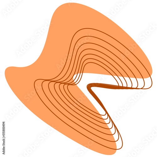 blobs and wavy lines