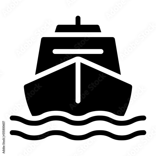 ship glyph icon
