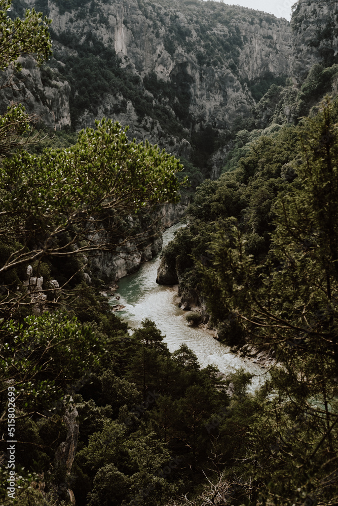 Obraz premium gorges du Verdon, France, été 2021