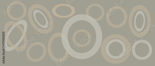 Background with circular circle shapes and other geometric shapes for a website cover. Vector illustration for wallpaper banner design or landing page in trendy colors.