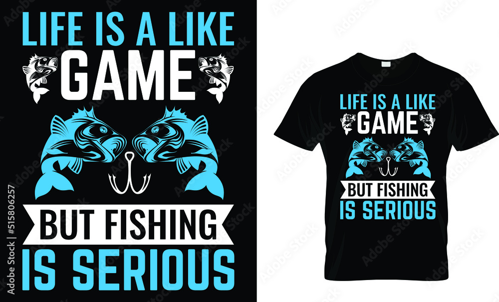 Fishing T-shirt  Design