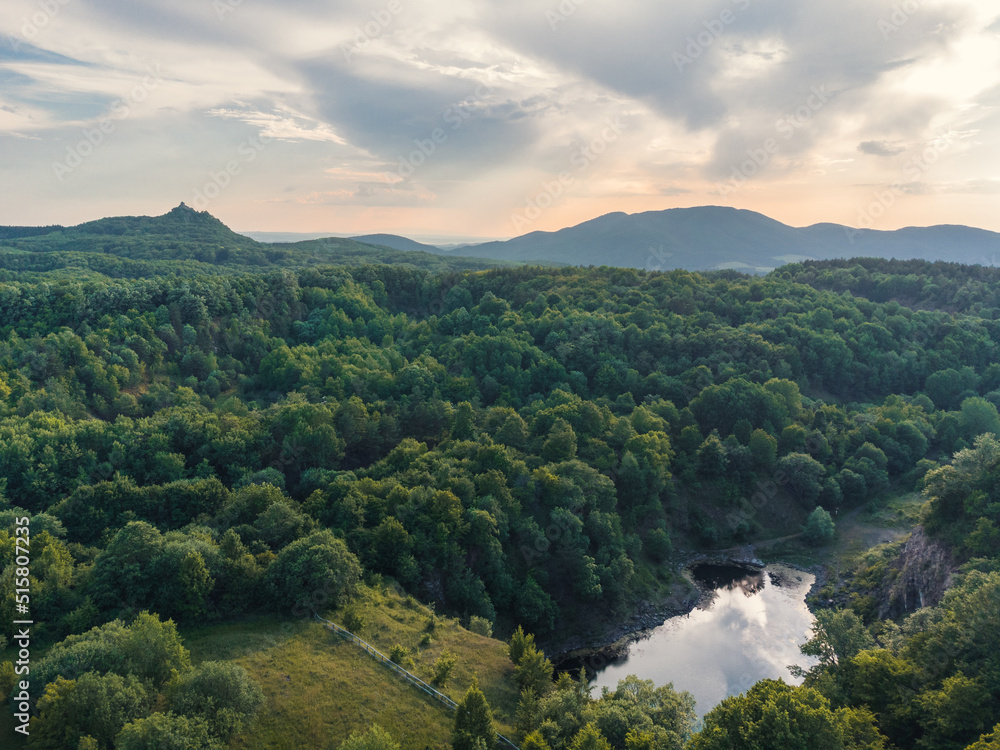 Obraz premium Landscape from birdsight