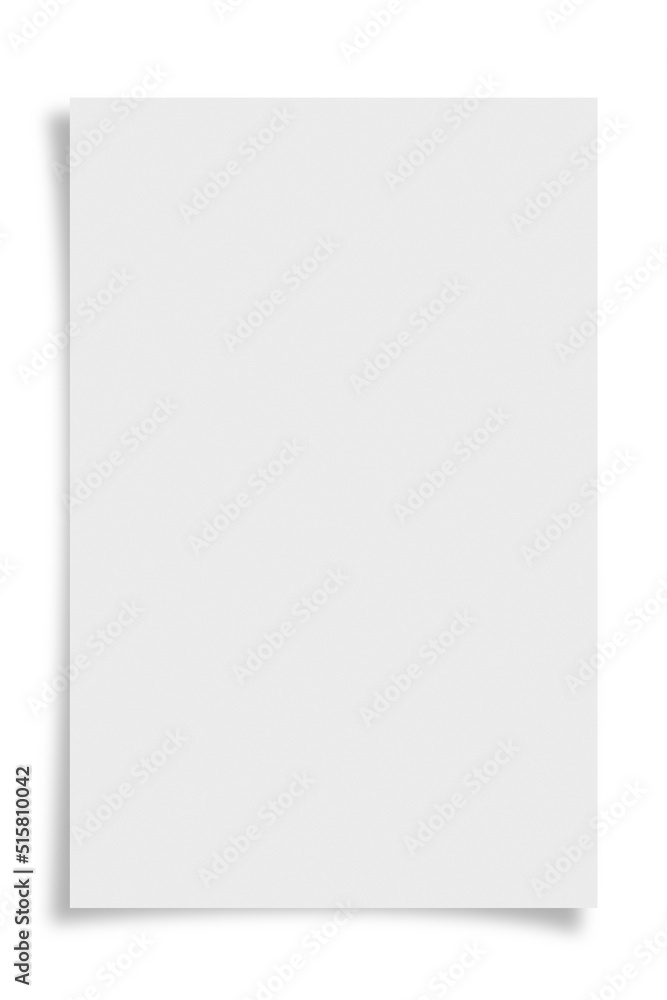 White sheet of paper with shadow Blank A4 page White sheet of paper with shadow Blank A4 page