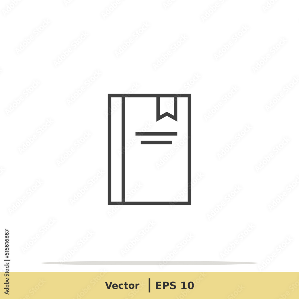 Favorite Book Icon. Library Symbol. Design Logo Template. Vector Icon EPS 10 Pixel Perfect Favorite Book Icon. Library Symbol. Design Logo Template. Vector Icon EPS 10 Pixel Perfect