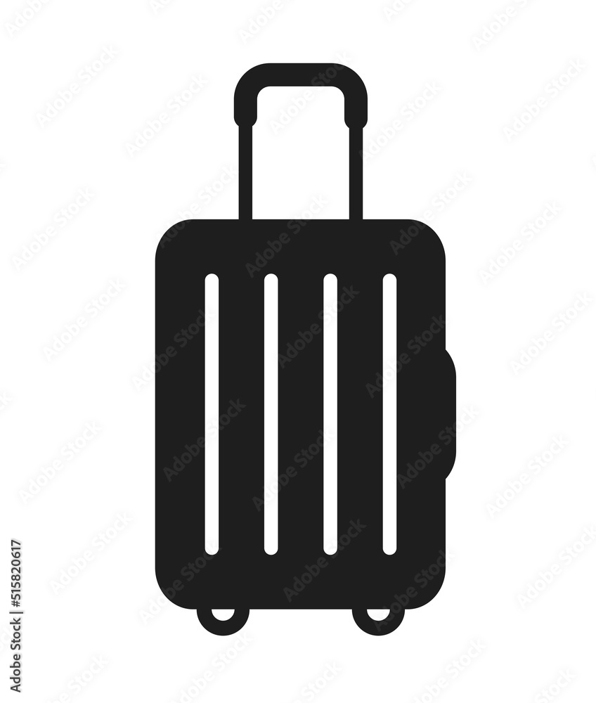 Suitcase symbol baggage vector icon Suitcase symbol baggage vector icon