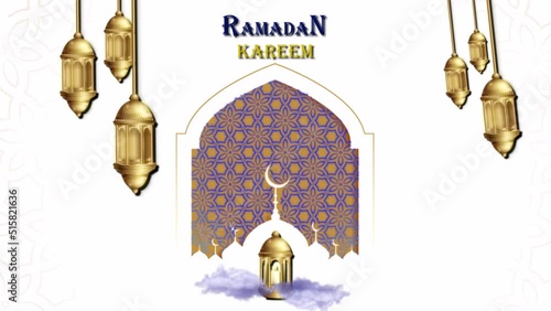 4K – Ramadan Kareem, Animation.3840×2160.18 Second Long. photo