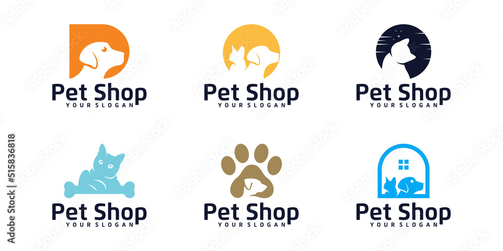 Pet Shop Logo Collection Collection Pet House Logo Design Inspiration pet-shop-logo-collection-collection-pet-house-logo-design-inspiration