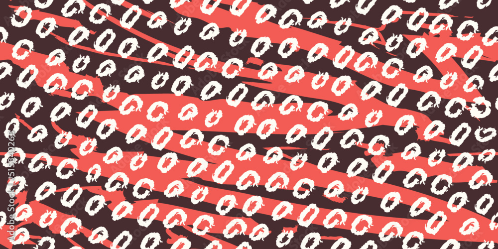 Floral seamless vector design pattern panther spots camouflage Floral seamless vector design pattern panther spots camouflage
