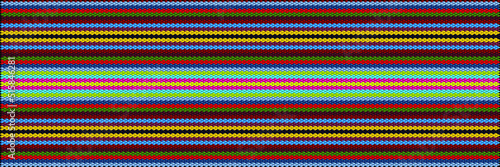 Textured, multicolored, mosaic background, composed of elements with a gradient fill.

