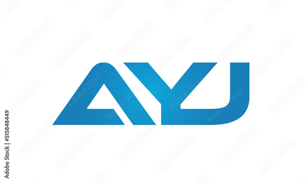Connected AYJ Letters logo Design Linked Chain logo Concept
Connected AYJ Letters logo Design Linked Chain logo Concept