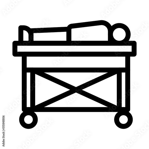 Dead body Icon Design