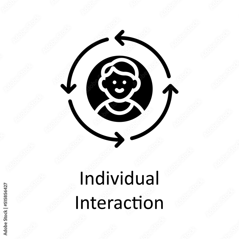 Individual vector Solid Icon Design illustration. Project Managements Symbol on White background EPS 10 File