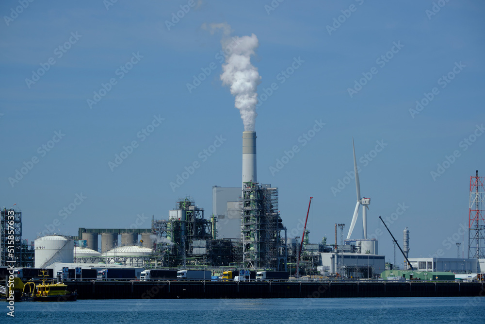 petrochemical industrial plant