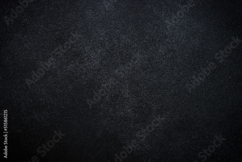 Black background. Black stone texture, free space for design.