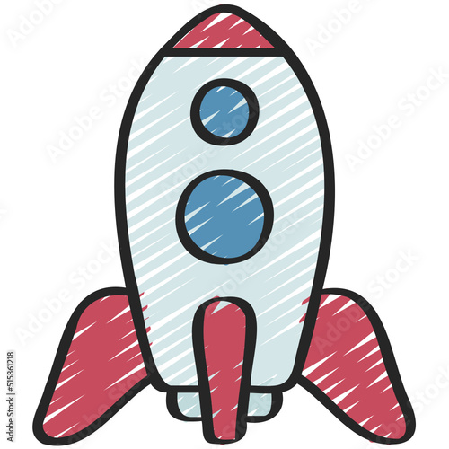 Rocket Ship Icon