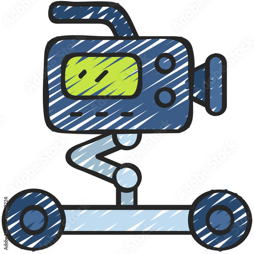Camera Dolly Icon