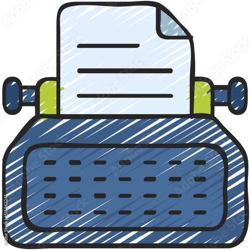 Typewriter Icon