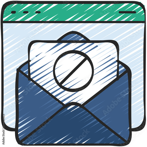 Spam Email Icon