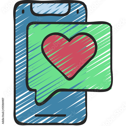 Love Message Icon