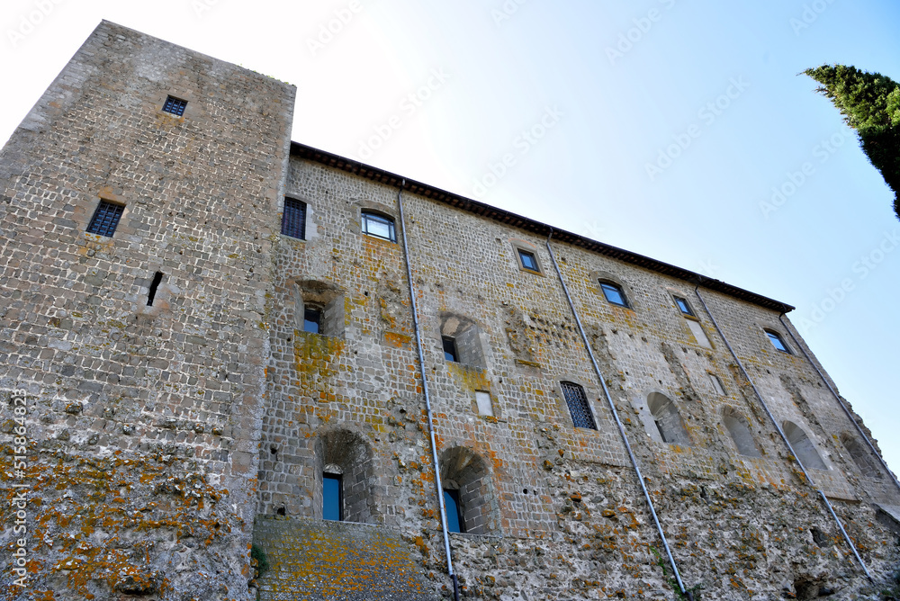 fortress of the popes (rocca dei papi) Montefiascone Viterbo Italy fortress of the popes (rocca dei papi) Montefiascone Viterbo Italy