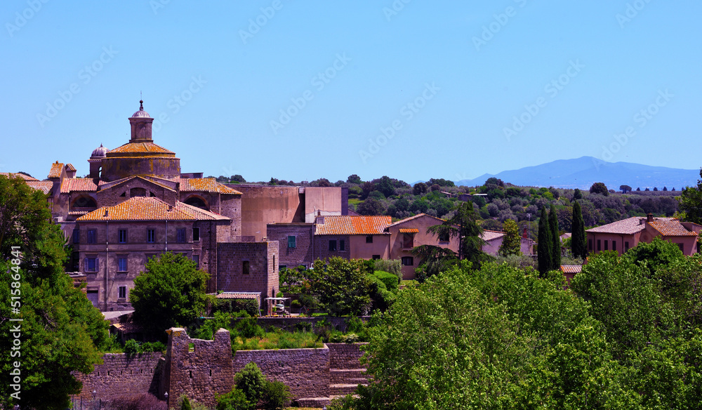 church of San Lorenzo also known as the holy martyrs Tuscania Italy