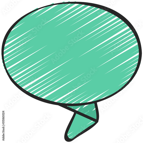 Circular message Icon