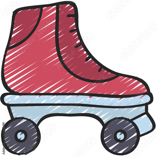 Rollerskate Icon