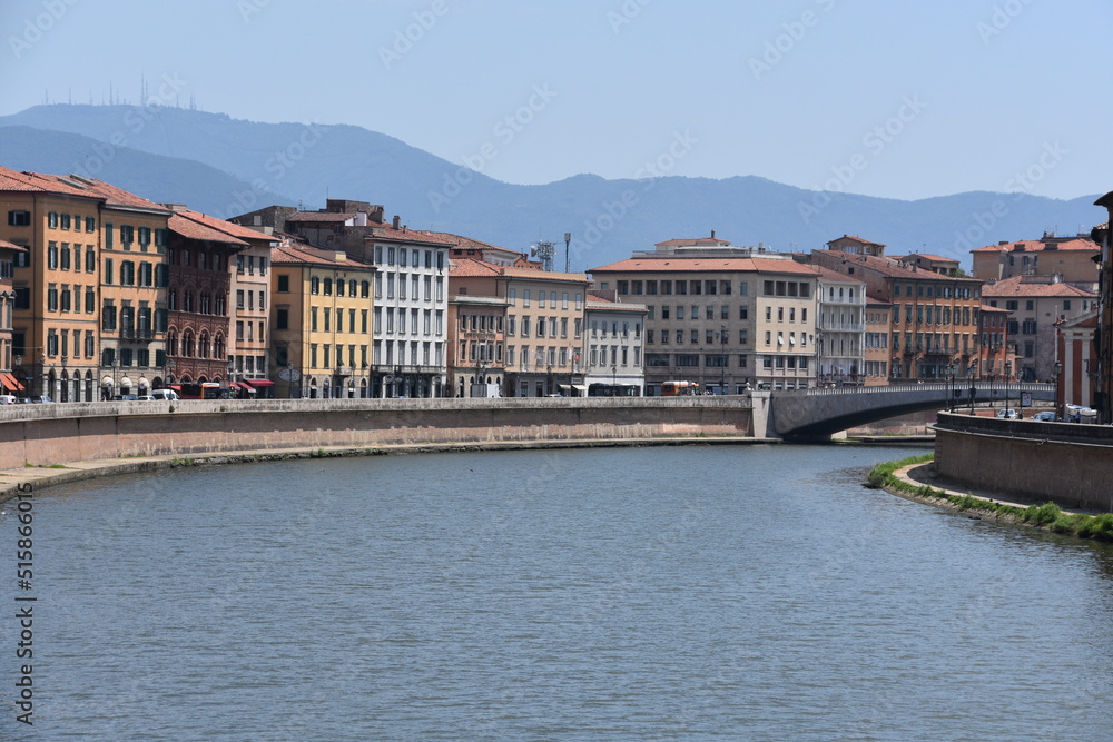 Obraz premium Italy, Pisa, city, heritage,
