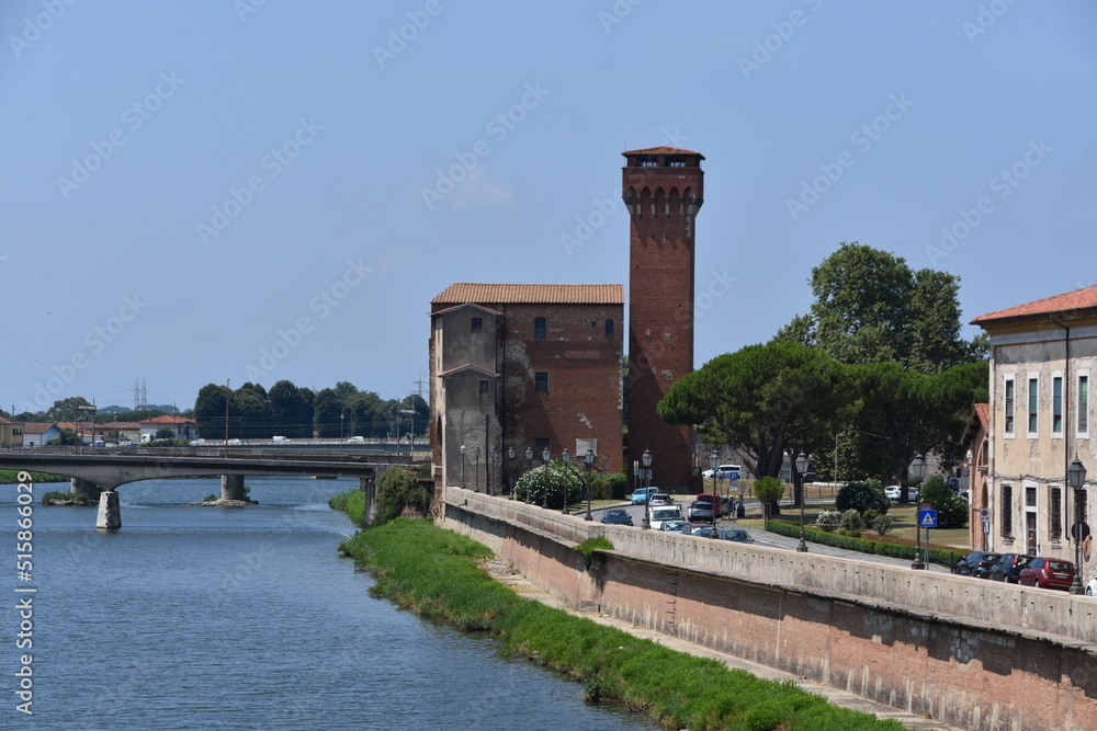 Obraz premium Italy, Pisa, city, heritage,