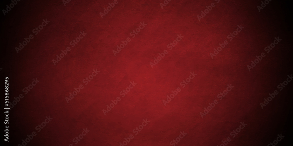 Old red Christmas grunge backdrop background texture. panoroma elegant classy dark red color with border grunge and distressed old paper parchment texture. Old red Christmas grunge backdrop background texture. panoroma elegant classy dark red color with border grunge and distressed old paper parchment texture.
