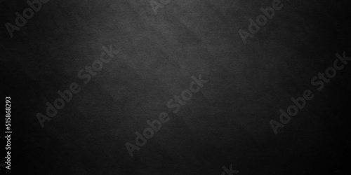 Dark Black stone concrete grunge texture and backdrop background anthracite panorama. Panorama dark grey black slate background or texture.	