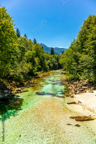 Willkommen im wunderschönen Soča-Tal in der Nähe der Julischen Alpen - Slowenien