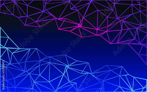 Abstract Geometric Hi Tech Background Vector Illustration