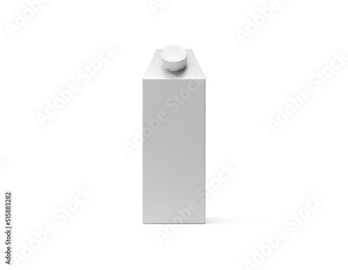Package Juice Cardboard Pack 750 ml, isolated on white background	 (ID: 515883282)