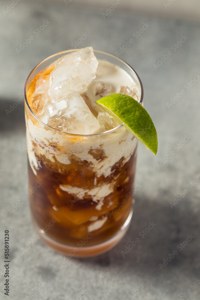 Homemade Cold Dirty Soda with Coconut Homemade Cold Dirty Soda with Coconut