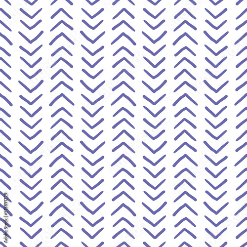 White seamless pattern with very peri color arrows.