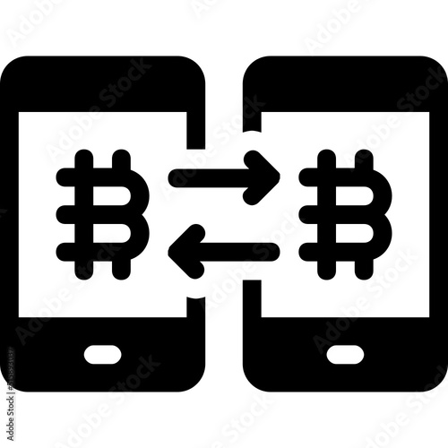 transfer glyph icon