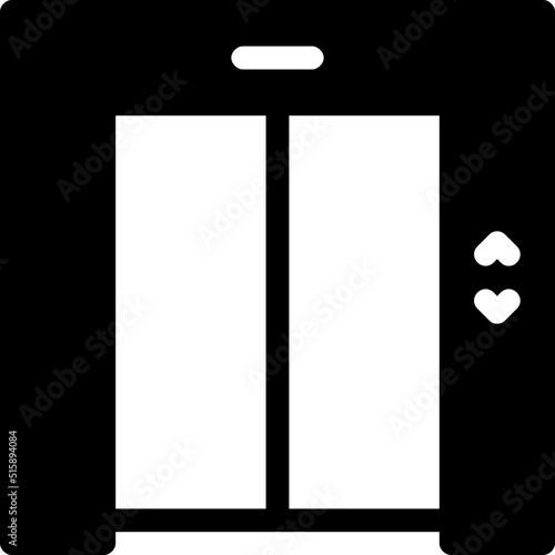 elevator glyph icon