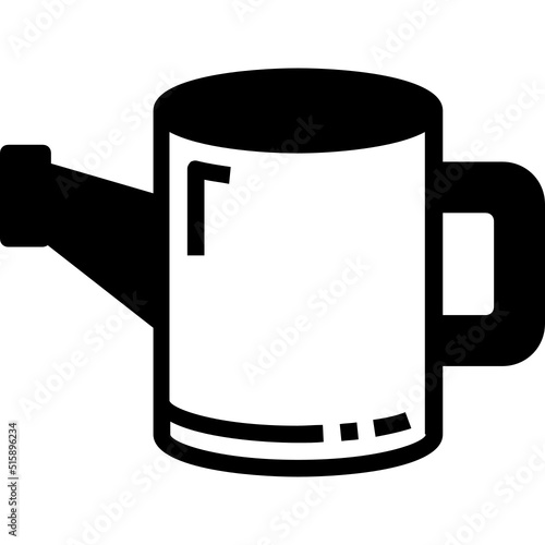 watering can glyph icon