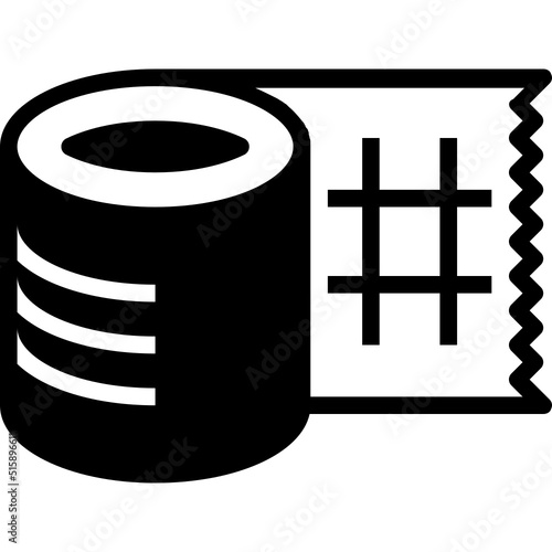 gauze glyph icon