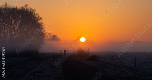 Morning snset above Dwingelderveld photo