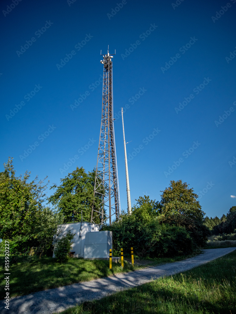 Fototapeta premium Sende und Funkmasten