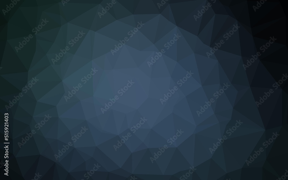 Dark BLUE vector blurry triangle pattern. Dark BLUE vector blurry triangle pattern.