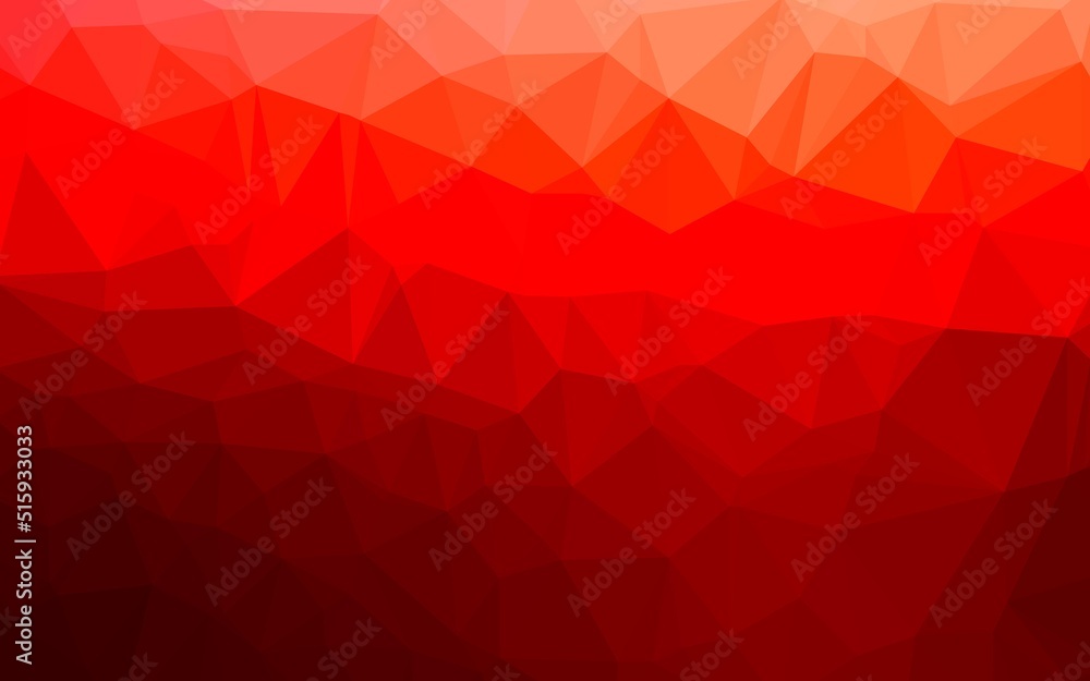 Light Red vector abstract polygonal layout. Light Red vector abstract polygonal layout.