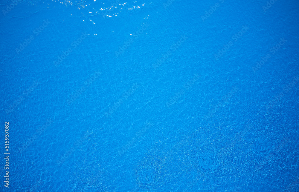 Abstract blue water surface background texture.	